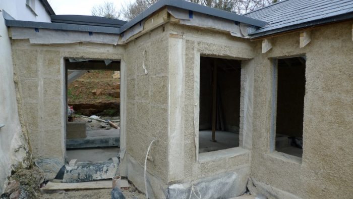 Internal hempcrete block with external sprayed hempcrete – The Hemp ...