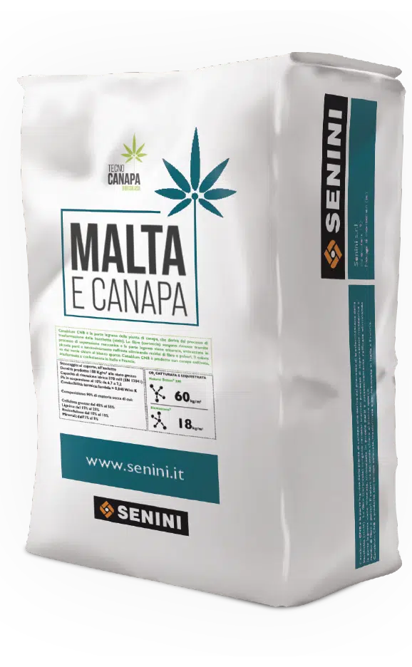 Malta e Canapa  premixed powder mortar