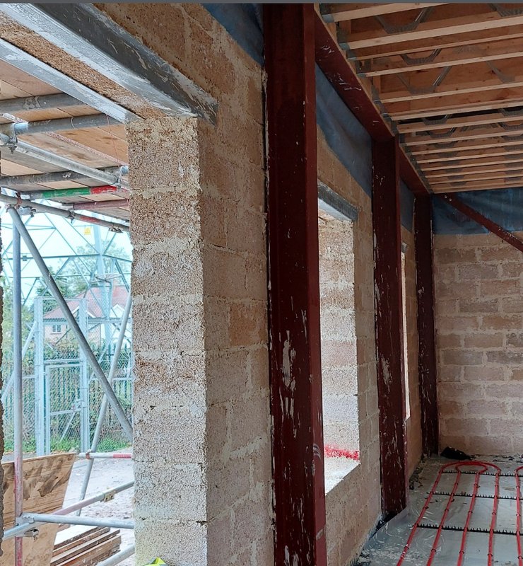 Hemp Blocks playing a key role in the new Sixth Form building at Glenthorne High School