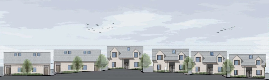 Residential development in Neath