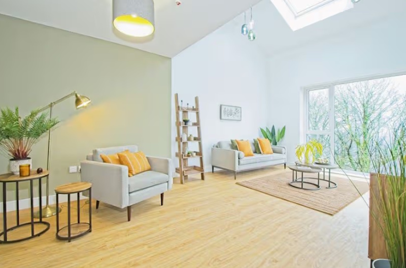 Interior of Residential development in Neath
